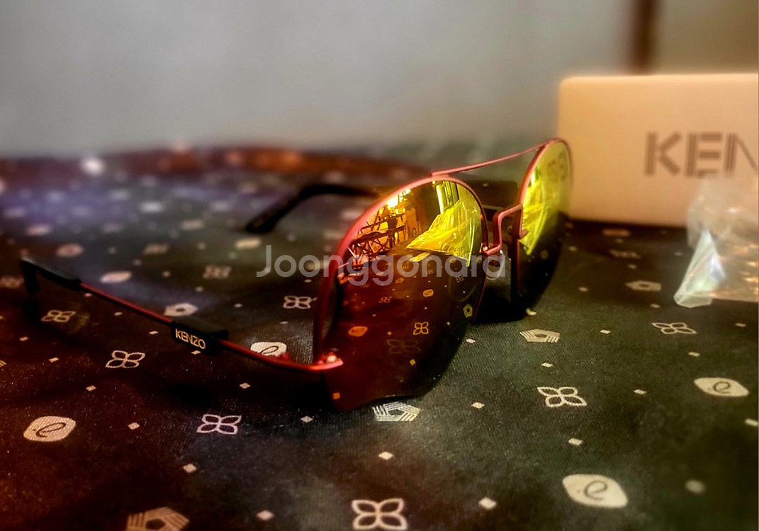 [미사용 새상품] KENZO-겐조 미러 선글라스--4