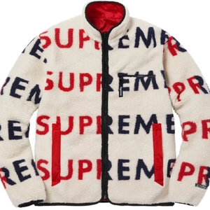 [L]슈프림 리버시블 후리스