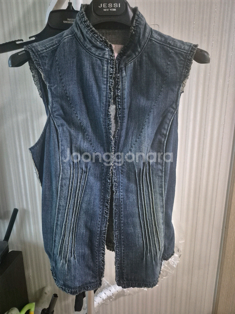 리바이스 데님 베스트--0