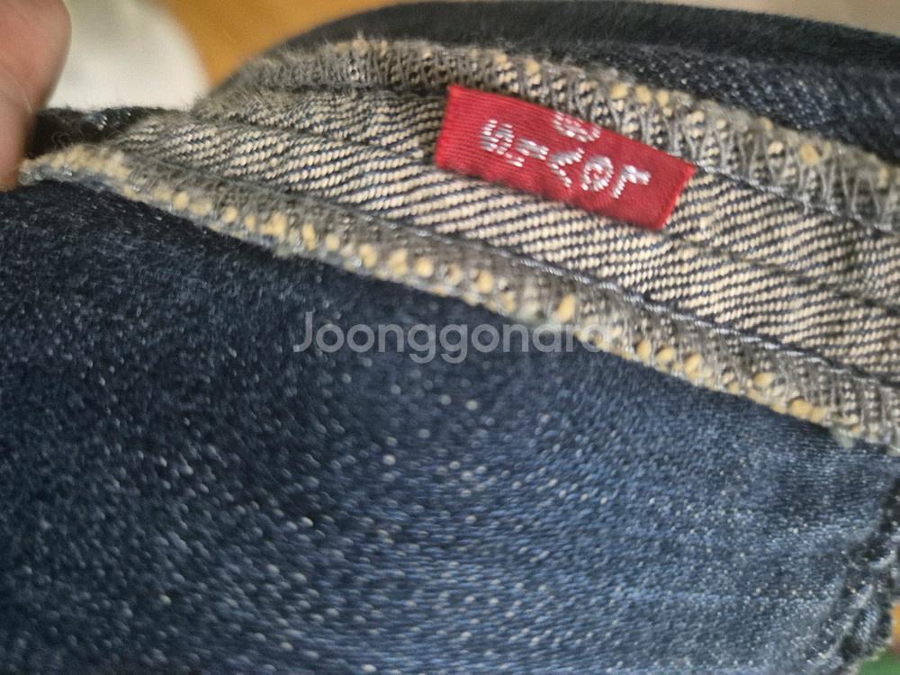 리바이스 데님 베스트--3