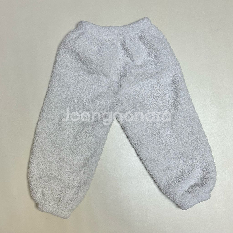 아떼아떼스튜디오 추위에 강한 후리스 조거팬츠 퓨어크림 4사이즈--1