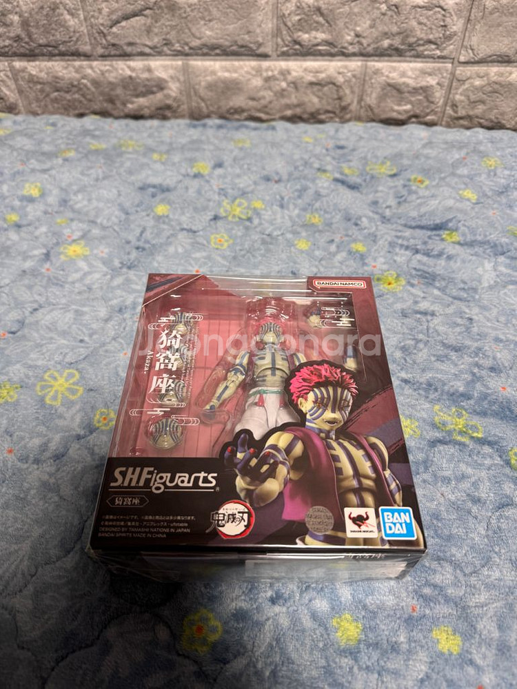 귀멸의 칼날 SHF 아카자, 렌고쿠, 젠이츠 SS급 피규어--3