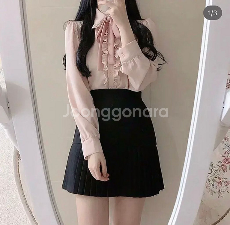 썸데이즈 플리츠 테니스 스커트 (M)--0