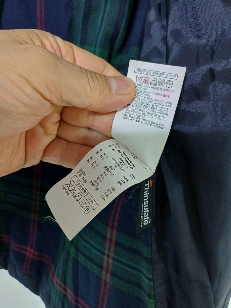 여성 빈폴 패딩 누빔자켓 (네이비.90) 이미지