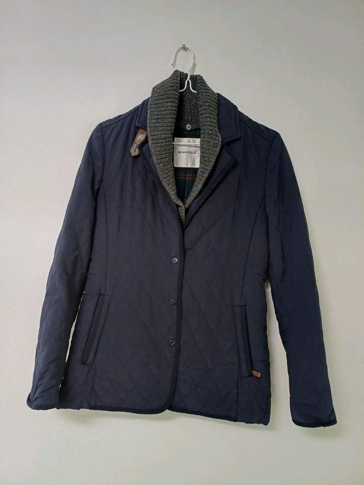 여성 빈폴 패딩 누빔자켓 (네이비.90) 이미지