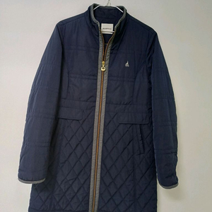 여성 빈폴 누빔 하프패딩 (네이비.95)