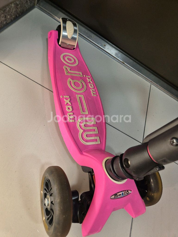 맥시 미니크로 킥보드 폴더블led--3