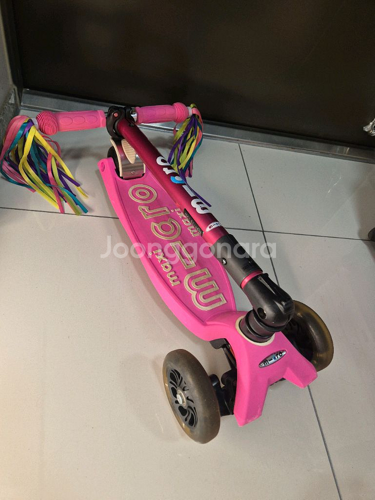 맥시 미니크로 킥보드 폴더블led--1