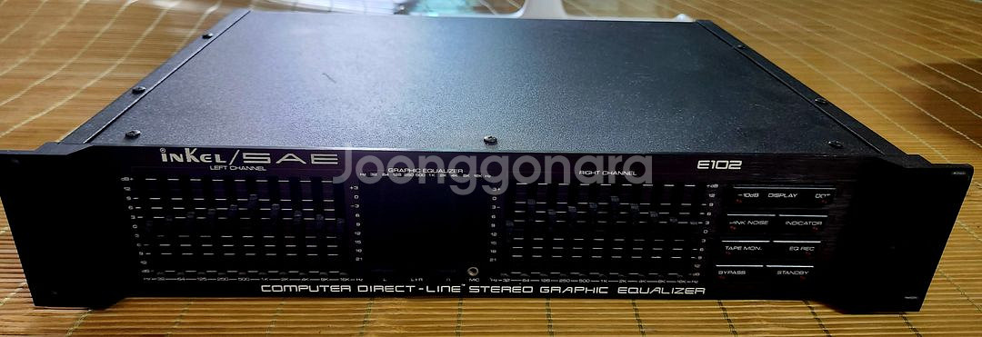 인켈/SAE E 102 그래픽 이퀄라이저 전문가 점검완--0
