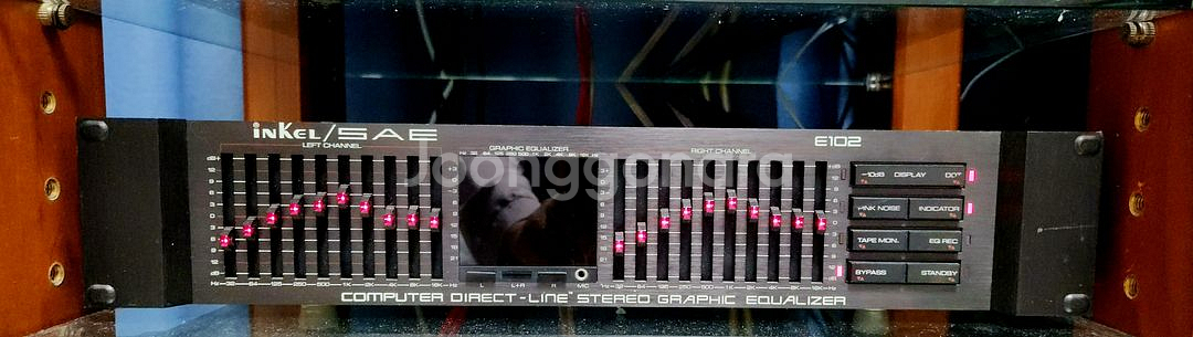 인켈/SAE E 102 그래픽 이퀄라이저 전문가 점검완--6