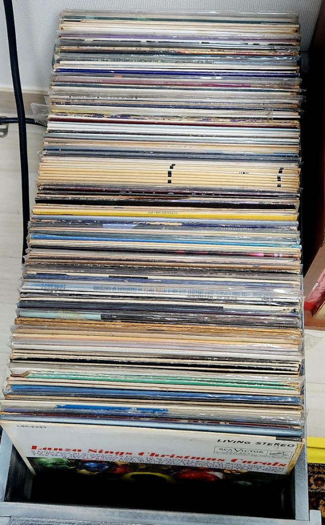 LP 레코드 판 일괄정리 클래식 원판 2000장 이미지