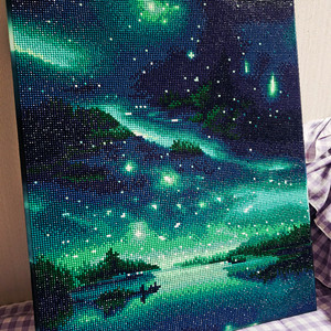 보석십자수 완성품