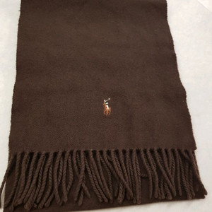 폴로 랄프로렌 폴로 로고 울 머플러