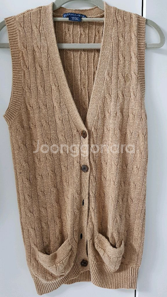 폴로 랄프로렌 케이블 니트 베스트--0