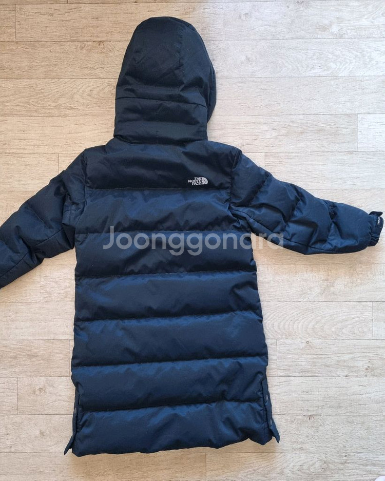 노스페이스 키즈 롱패딩 120--1