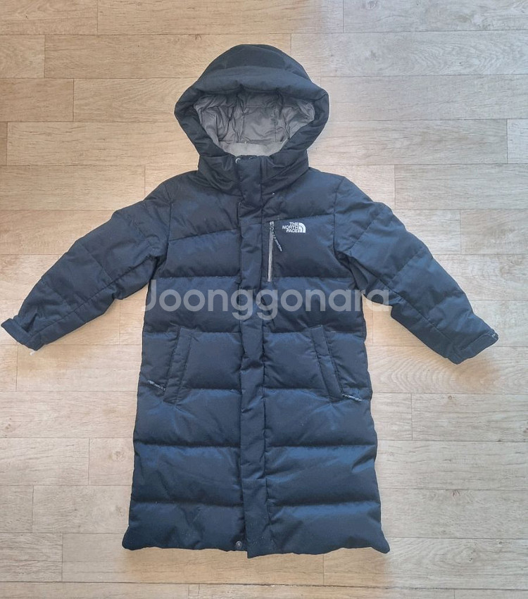 노스페이스 키즈 롱패딩 120--0