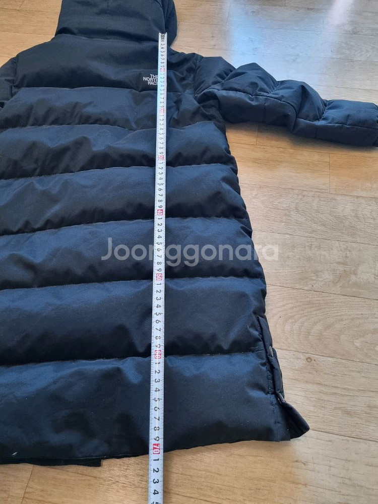 노스페이스 키즈 롱패딩 120--3