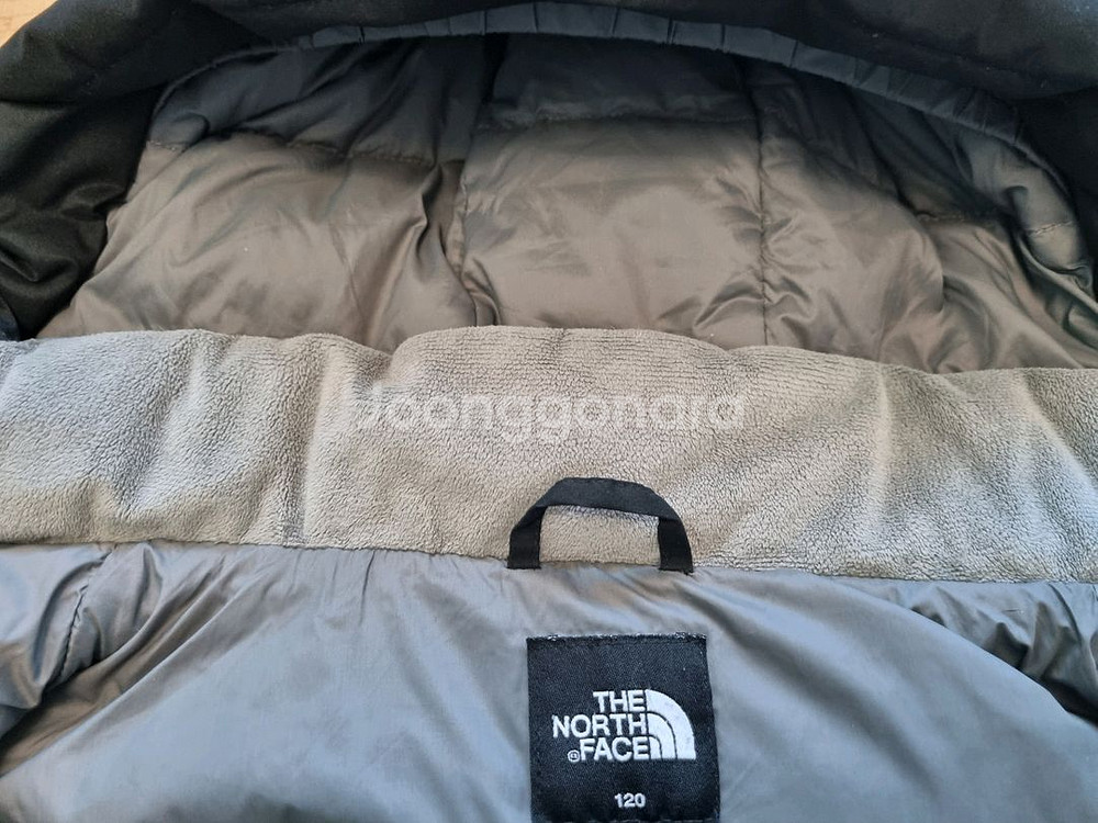 노스페이스 키즈 롱패딩 120--6