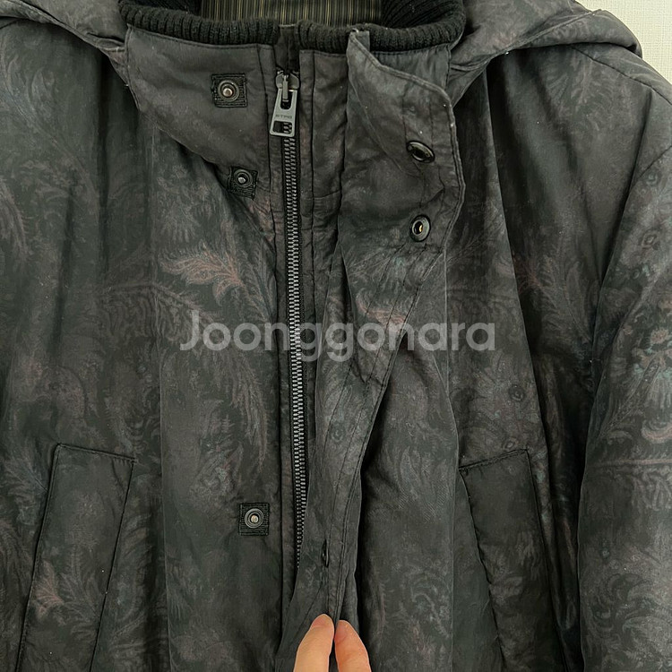 에트로 etro (메이드인이태리) 다운 롱 패딩--8