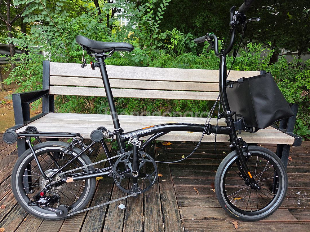 트라이폴드미니벨로자전거 유사브롬톤--0