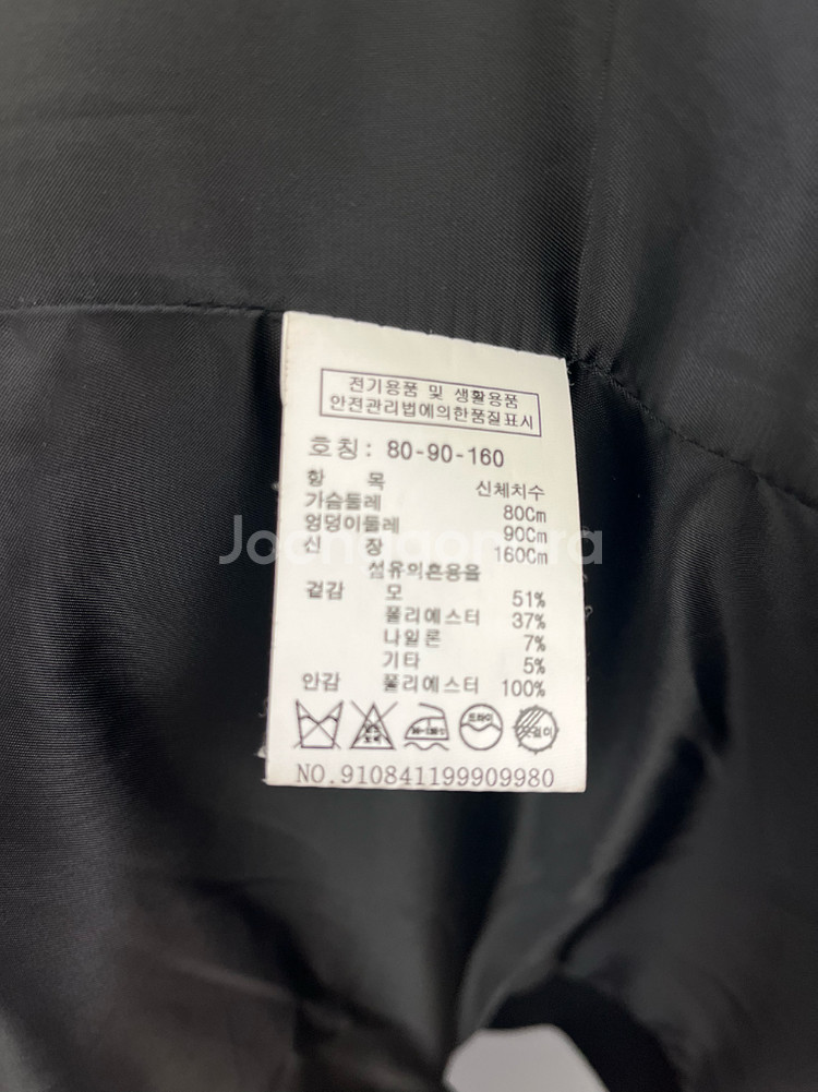 스튜디오 톰보이 블랙 코트--6