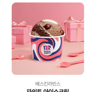 베스킨라빈스 파인트 아이스크림