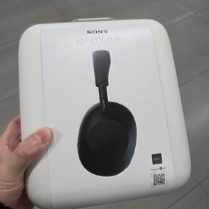 미개봉 소니 WH-1000XM6 블랙 헤드폰