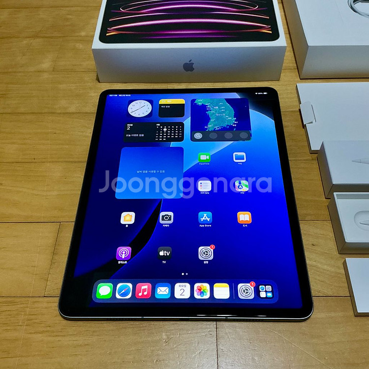 아이패드 프로 12.9인치 6세대 256G, 셀룰러--4