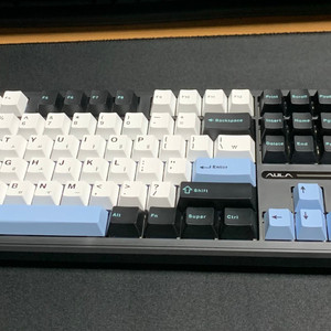 AULA 독거미 108(풀배열) 스카이블랙 경해축