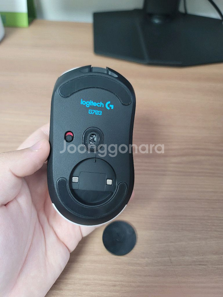 로지텍 G703 화이트 무선 마우스 (저소음 무소음)--6