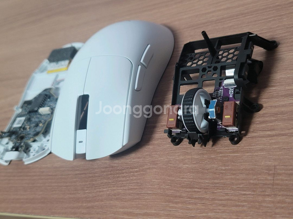 바이퍼 V3 PRO 화이트 바브삼 저소음 무소음--9