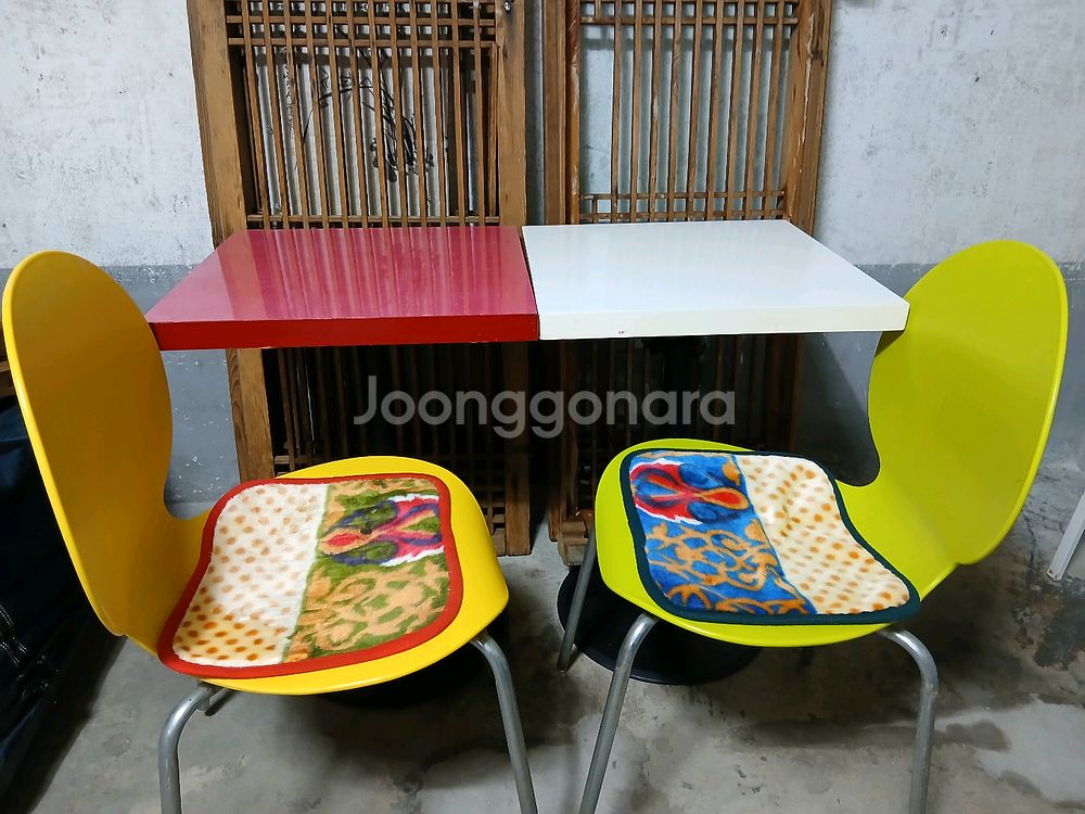 식탁 테이블 의자 세트--0