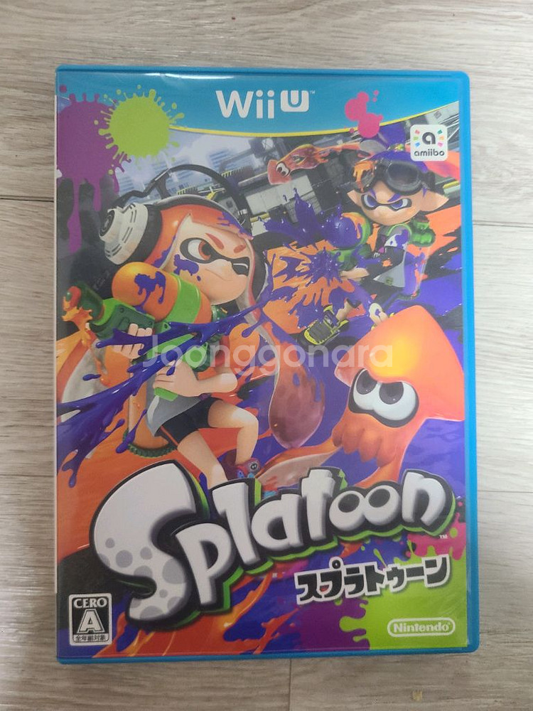 택포)닌텐도 Wii U 대난투,스플래툰 일판 cd 팝니다.--4