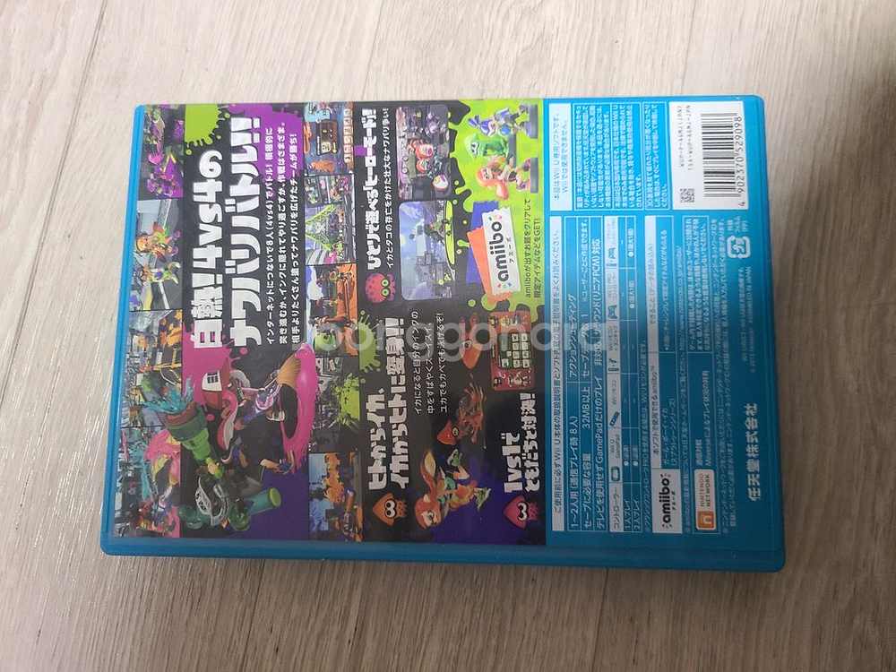 택포)닌텐도 Wii U 대난투,스플래툰 일판 cd 팝니다.--7
