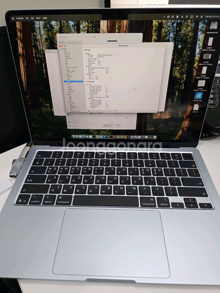 맥북 에어 M4 13인치 16ram 512g--3