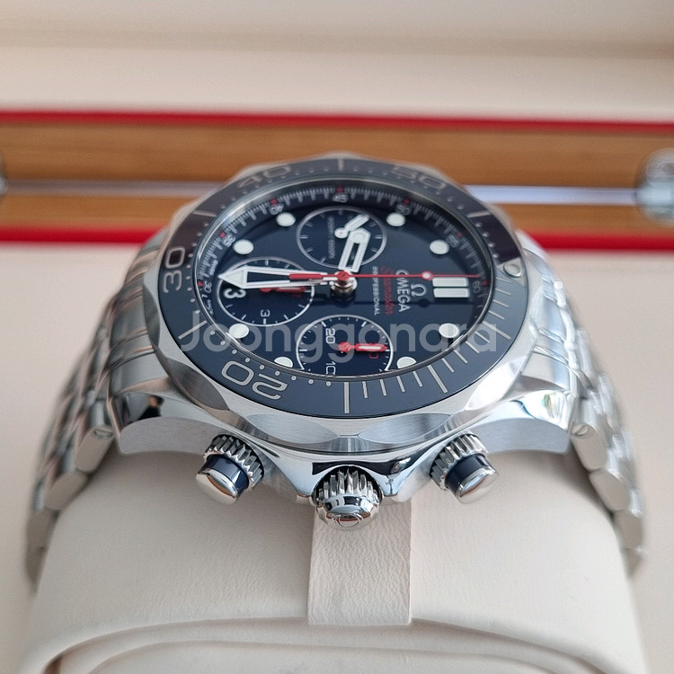 오메가 씨마스터 크로노 세라믹 41.5mm 청판 (2019년식)--4