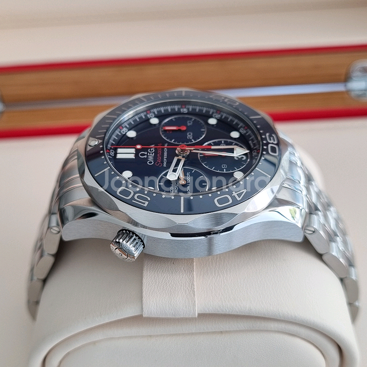 오메가 씨마스터 크로노 세라믹 41.5mm 청판 (2019년식)--5