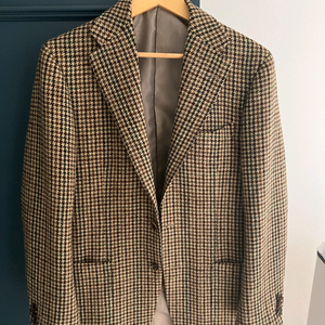 라마르쉐 링자켓 아브라함문 건클럽 그린 체크 트위드자켓(50)