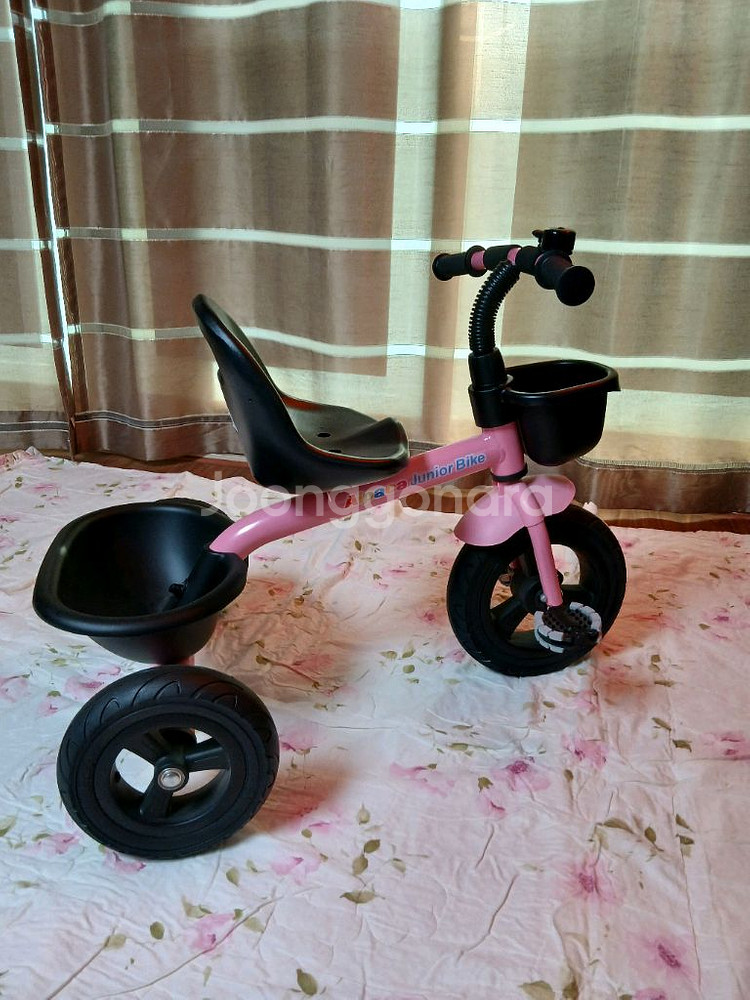 아동용 핑크 자전거--1