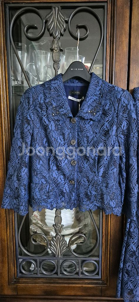 미샤 레이스 셋업세트 66사이즈 보관만한 새상품--2