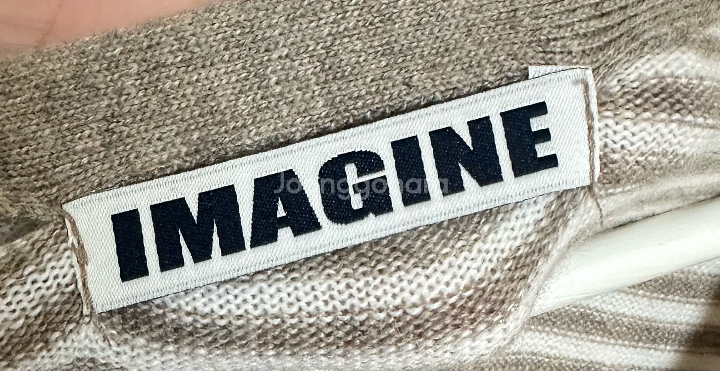 새상품 내수니트 이매진니트가디건 울가디건 울니트 단가라--6