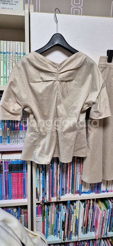 미샤 블라우스 미샤스커트 세트66사이즈 미샤 셋업세트 66사이즈--4