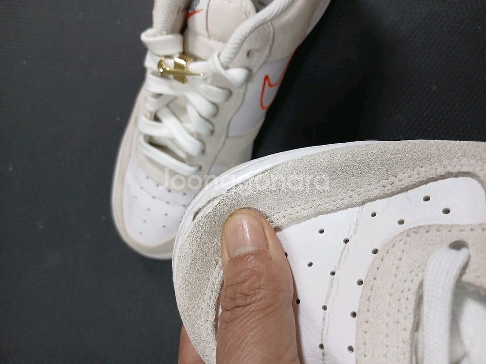 나이키 에어포스1 로우 크림--9