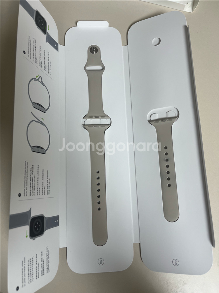 애플워치 SE 2세대 40mm gps+셀룰러 모델 팝니다--6