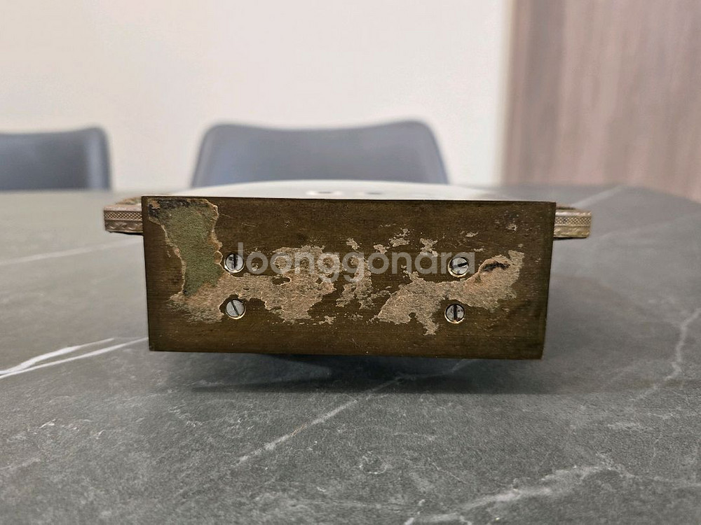 1940 빈티지 영국 Petit Point Embroidery 태엽시계--6