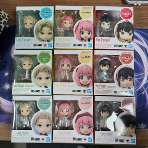 피규아트미니 스파이패밀리 피규어 미개봉 일괄 판매