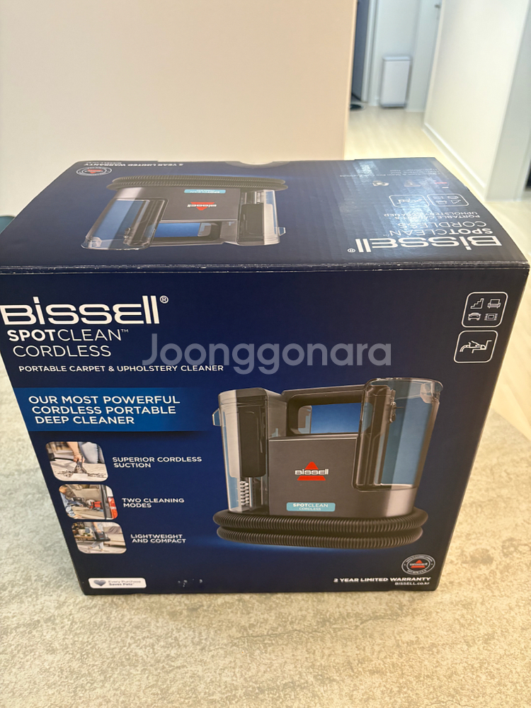 비쎌 스팟클린 무선 카펫청소기--0