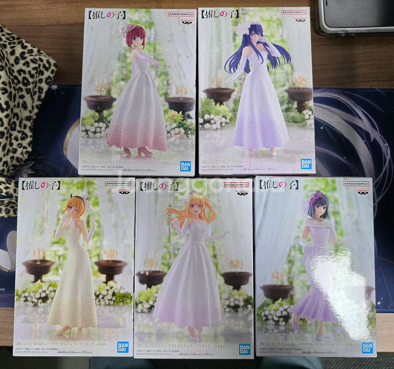 최애의 아이 반프레스토 브라이덜(웨딩) 드레스 피규어 미개봉--0