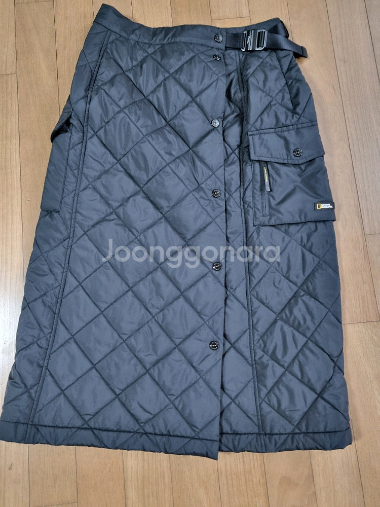 내셔널지오그래픽 누빔 패딩스커트 70 66--0