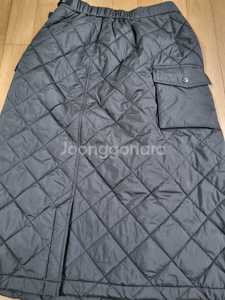 내셔널지오그래픽 누빔 패딩스커트 70 66--3